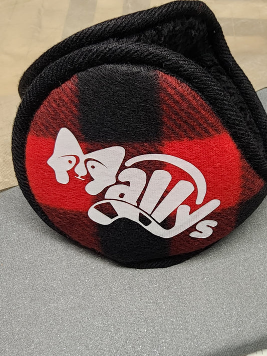 Earmuffs in Buffalo Plaid
